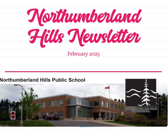 Northumberland Hills Newsletter for Feburary